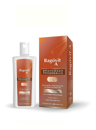 Bagovit A Emulsion  Hidratante Autobronceante Por 200 Ml