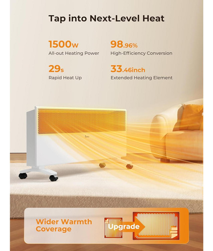 Calefactor Eléctrico Reekie Hp2401-15dwm 1500w Mica