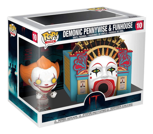 Imagem 4 de 4 de Boneco Funko Pop It: Pennywise & Funhouse #10 - Moments