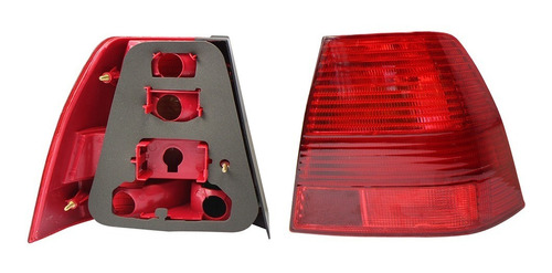 Calavera Derecha Toda Roja  Volkswagen Jetta A4 1999-2003