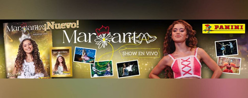 Álbum + 10 Sobres Maragarita Show En Vivo Panini Cromy Club