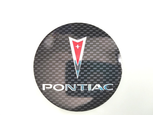 4 Emblemas Rines  Pontiac 56mm