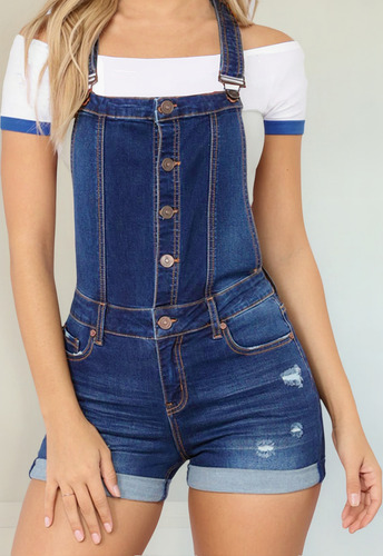 Mono H Para Mujer, Vaqueros Elásticos De Pierna Recta, Talla