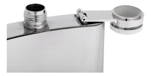 6 Durable Wine Bottle Hip Flask W/ Screw For Fishing Camping