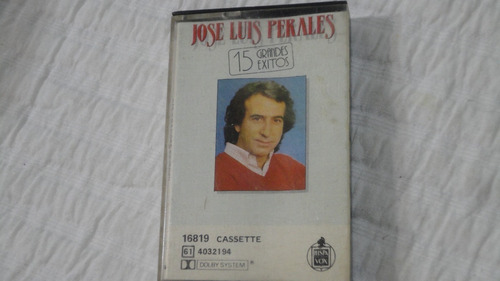 Jose Luis Perales - 15 Grandes Exitos- Cassette