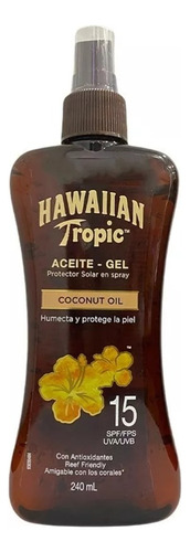 Hawaiian Tropic Tanning Fps 15 Oil Protection Aceite-gel