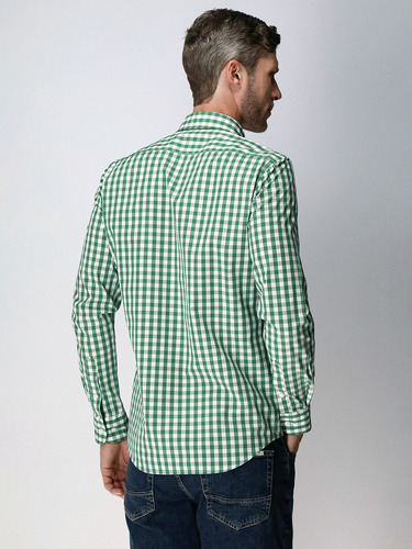 Camisa Casual Vichy Essentials Slim Fit 4477