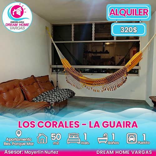 Apartamento En Alquiler   Los Corales -  Res Parque Mar.