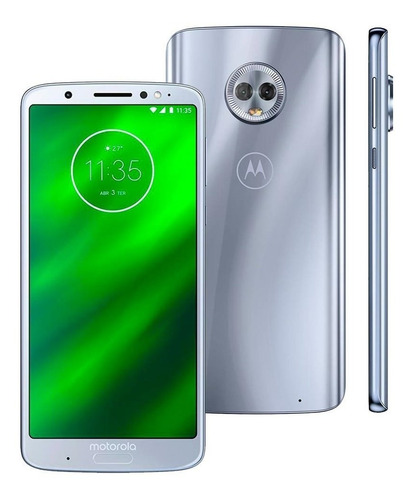Smartphone Motorola Moto G6 Plus Xt1926 64gb 12mp Topazio