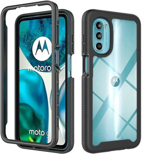 Funda Negra Para Motorola Moto G52 4g / Moto G82 5g 