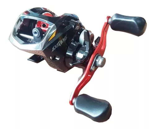 Combo Pesca Dorado Surubi Mar Reel De Bait + Caña 50lbs 2t