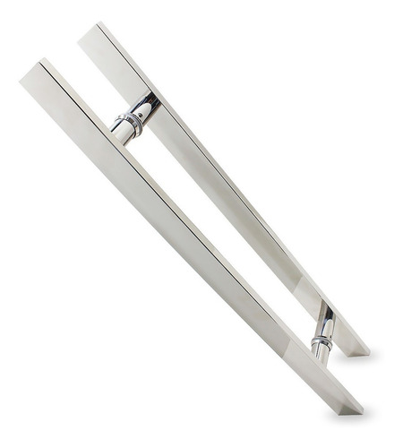 Puxador Chato Inox 150cm 1,5 M Porta Alto Padrão Cor Polido