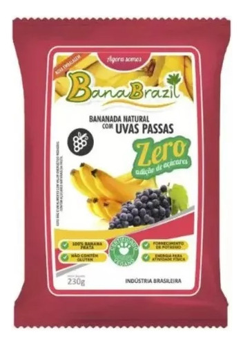 Doce De Bananinha Zero Açucar 10x23g Promoção