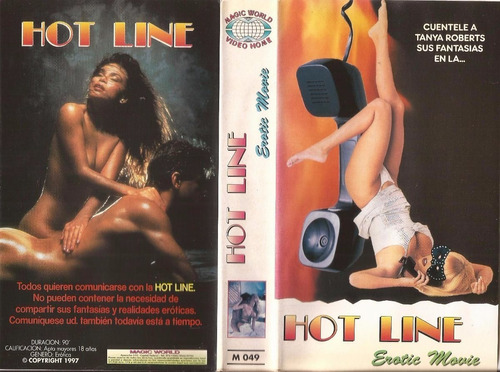 Hot Line Tanya Roberts Erotico Vhs Sin Caja