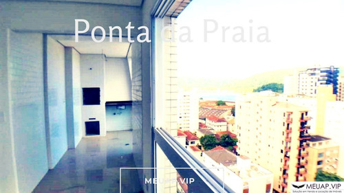 Imagem 1 de 30 de Apartamento Novo Com Vista Mar Para Venda Na Ponta Da Praia Em Santos - Pp1954 - 68992245