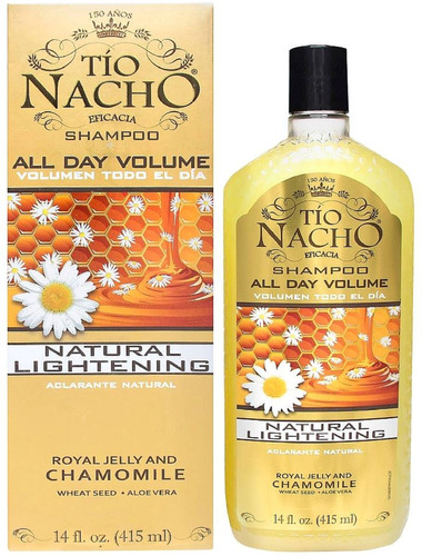 Tio Nacho Natural Iluminador Y Volumizing Shampoo 14 Oz