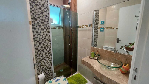 Imagem 9 de 12 de Lindo Apartamento De Frente Para O Mar Com Varanda Gourmet