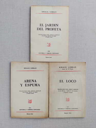 El Loco El Jardín Del Profeta Arena Y Espuma Khalil Gibran