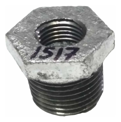Reducción Galvanizada Bushing 1/2 A 1/4