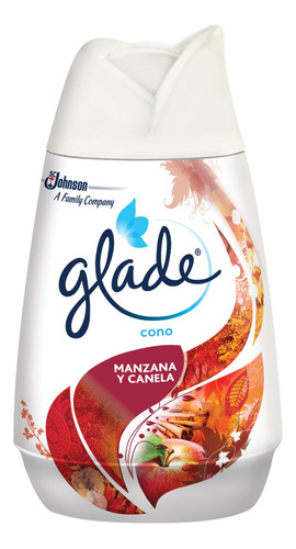 Ambientador Glade Cono Manzana Canela 170 Gr