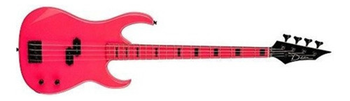 Bajo Dean Custom Zone, Rosa Flourecent