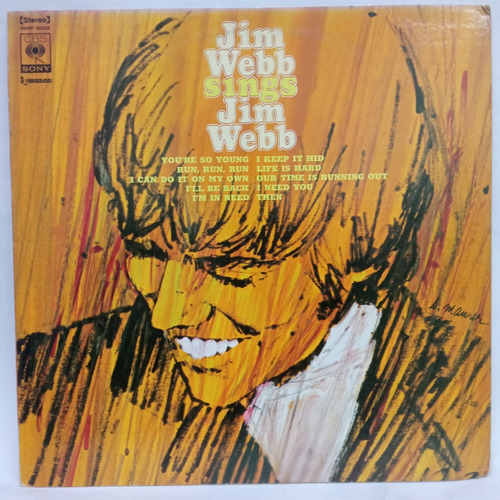 Jim Webb Jim Webb Sings Jim Webb Vinilo Jap Musicovinyl