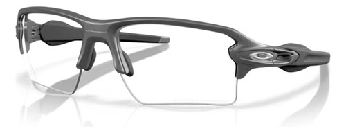 Lente fotocrômica de aço Oakley Oo9488 Flak 2.0 Xxl 007 Lente fotocromática transparente 50 por cento de haste traseira 07 estrutura de aço 07 aço