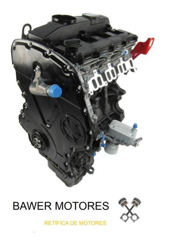 Motor Parcial Ford Transit 2.4 16v 2011 Retificado