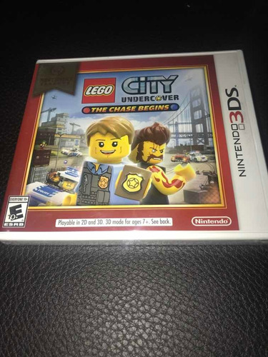 Videojuego Lego City Undercover The Chase Begins Para 3ds