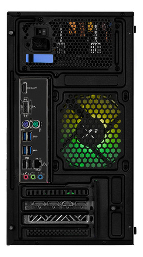 Xtreme PC Gaming AMD Radeon RX 7600 Ryzen 5 8400F 32GB DDR5 SSD 1TB WIFI Air Max Black