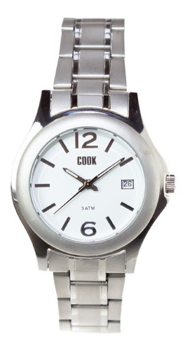 Reloj Hombre John L. Cook Casual Acero 3640 Pulsera