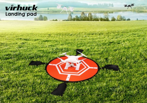 Virhuck Rc Landing Pad Protector Para El Dji Phantom/chispa 