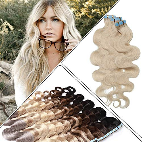 Benehair Remy Tape In Hair Extensions Human Hair 4c3bz