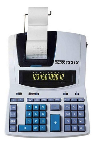 Ibico Ib404009 - Calculadora Impresora, 12 Dígitos