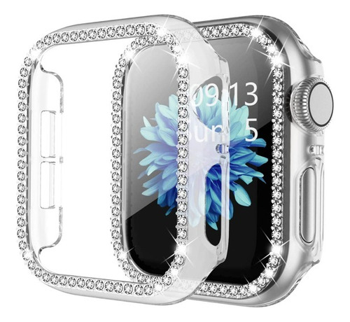 Case Protector Murano Para Apple Watch Diseño Cristales