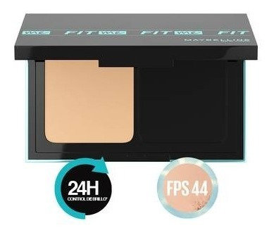 Imagen 4 de 4 de Base De Maquillaje En Polvo Maybelline Fit Me