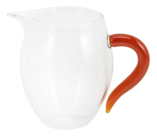 Bz1 Taza De Leche De Vidrio Con Mango Colorido Teapot