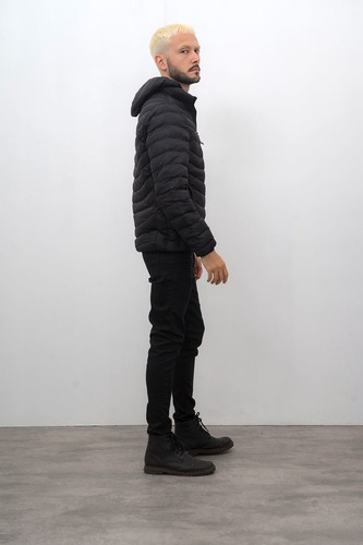 Campera Uniqlo De Hombre, Con Bolsillos Y Capucha Ajustada