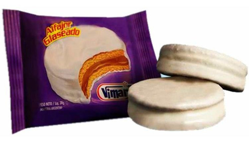 Pack X 1 Unid Alfajor  Dulce De Leche 40 Un Vimar Alfajores