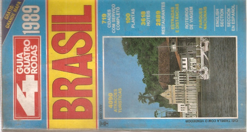 Guia Turistica Brasil 1989 (en Portugues) Guia Cuatro Rodas