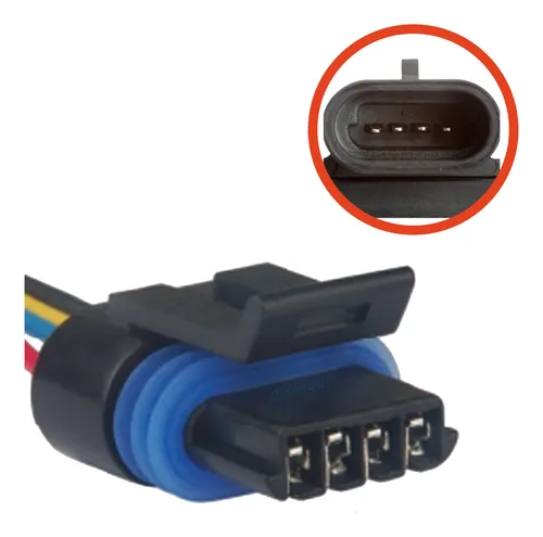 Ficha 4 Vías Modulo Hei Sensor Flujo De Aire Chevrolet