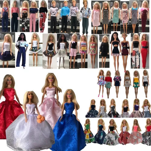 Campeão De Vendas! 50 Looks* Roupinhas Para Bonecas Barbie