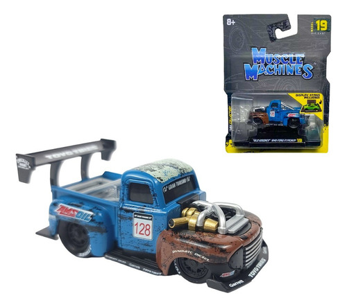 Muscle Machines Old Smokey Ford F1 Escala 1:64 1/64 Coleccio