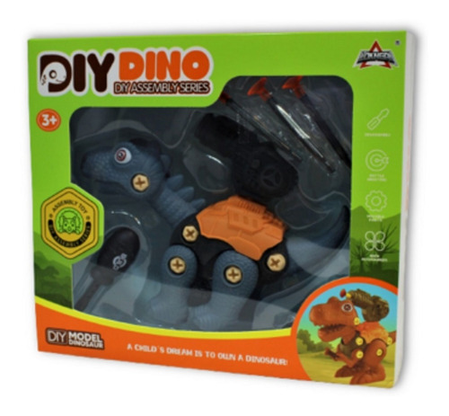 Juego De Construcción Juguete De Armar De Dinosaurio