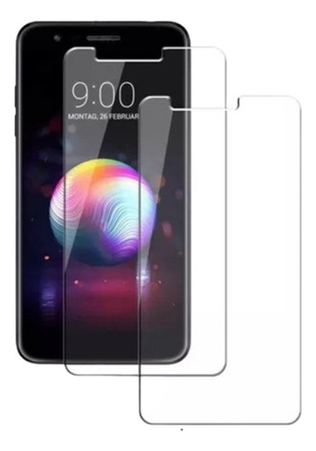 2 Protectores De Pantalla Mica Vidrio Templado Para LG K30