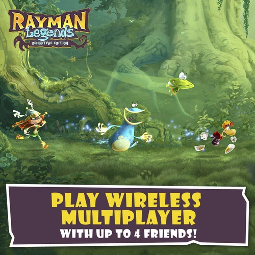 Rayman Legends Definitive Edition Switch Mídia Física