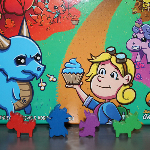 Juego De Mesa Social Sloth Games Creatures And Cupcakes