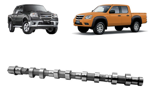 Arbol Leva Admisión Ford Ranger / Mazda Bt50 Tailandesa 2.5