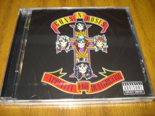 Cd Guns And Roses / Appetite For..(nuevo Y Sellado) Remaster