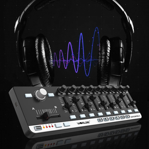 Hf Controlador Midi Usb Mini Control Portátil Easycontrol.9